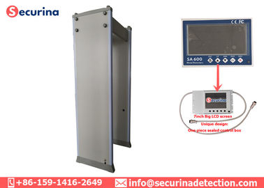 Body Metal Airport Security Detector 45 Zones 0-300 Sensitivity Degree