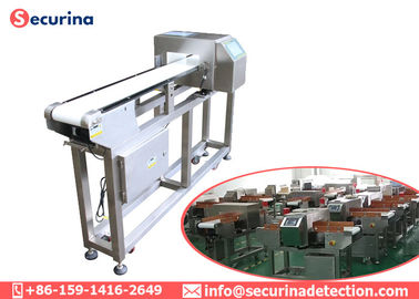 Sound Light Alarm Food Processing Metal Detectors 30M/Min Conveying Speed For Detecting Swarf / Fillings