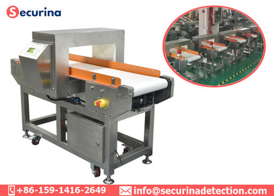 ডুয়াল সিগন্যাল ডিসপ্লে ইন্ডাস্ট্রিয়াল মেটাল ডিটেক্টর বেল্ট কনভেয়ার সব ধাতু সনাক্ত করে