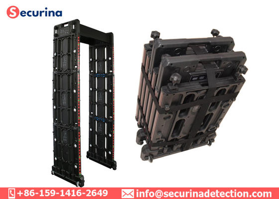 লাইটওয়েট পাস থ্রু মেটাল ডিটেক্টর সিকিউরিটি থ্রেটস ডিটেকশন ওয়েপন সার্চিং