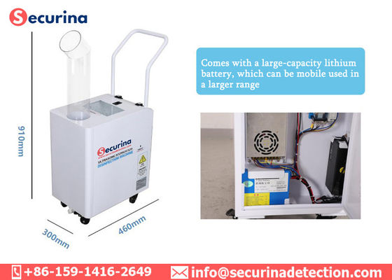 110V/220V 60HZ/50HZ ফগিং জীবাণুমুক্তকরণ সরঞ্জাম 99.9% জীবাণুকে মেরে ফেলে